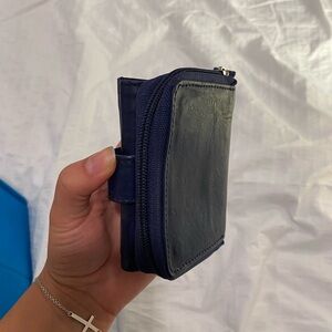 Dark blue wallet
